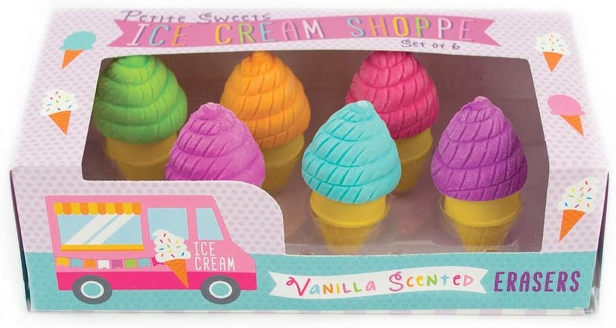 Ice Cream Scented Erasers