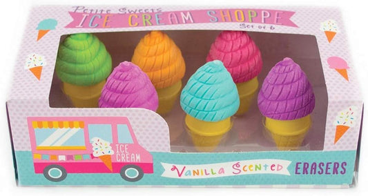 Ice Cream Scented Erasers