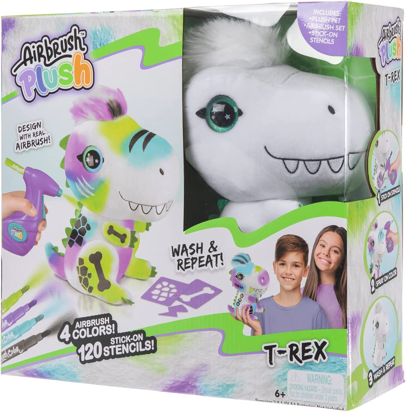 Airbrush Plush Dino*