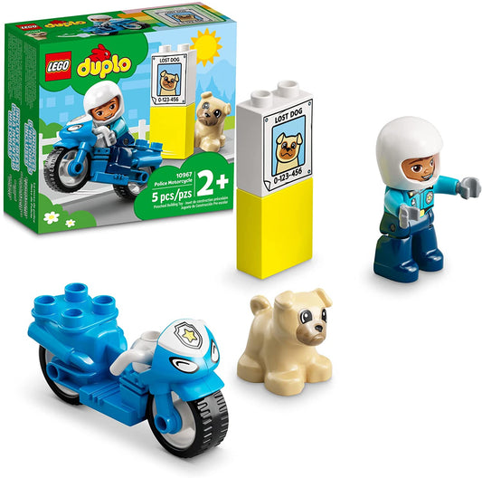 Duplo Police Motorcycle