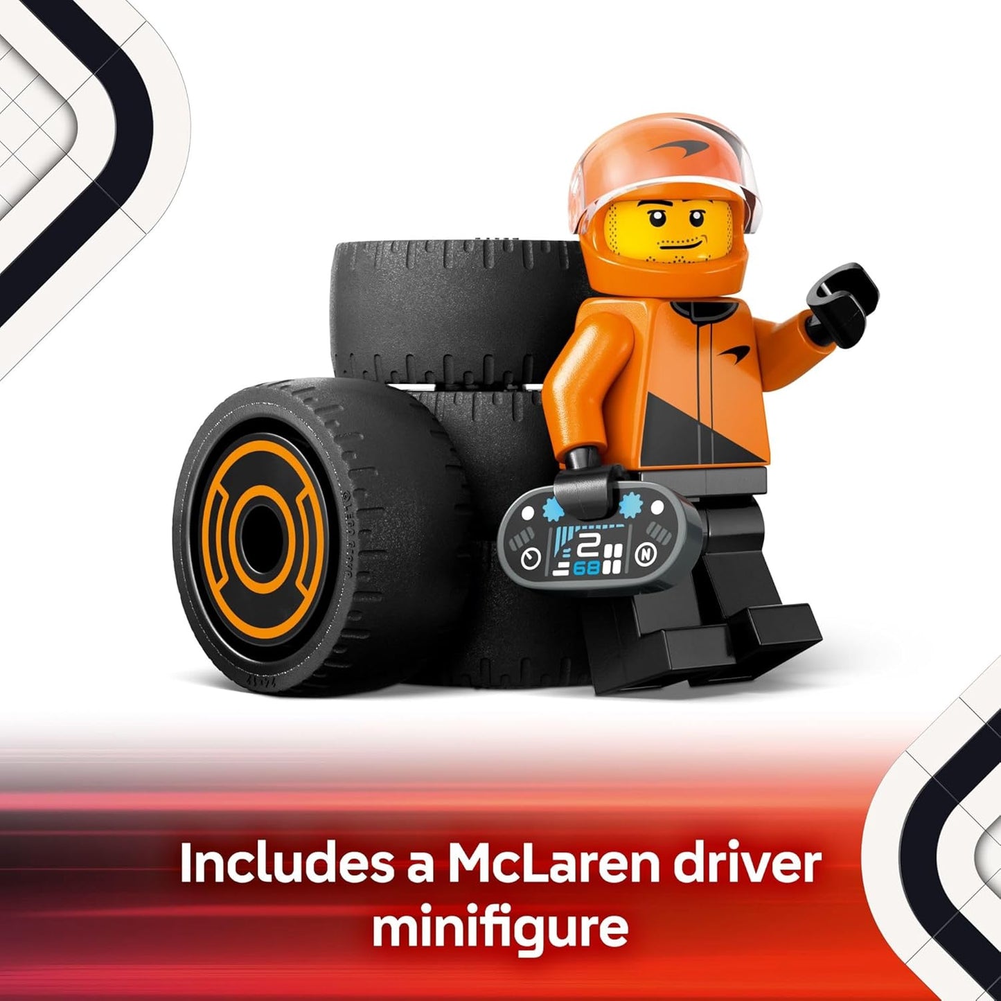 F1 Driver Mclaren Car