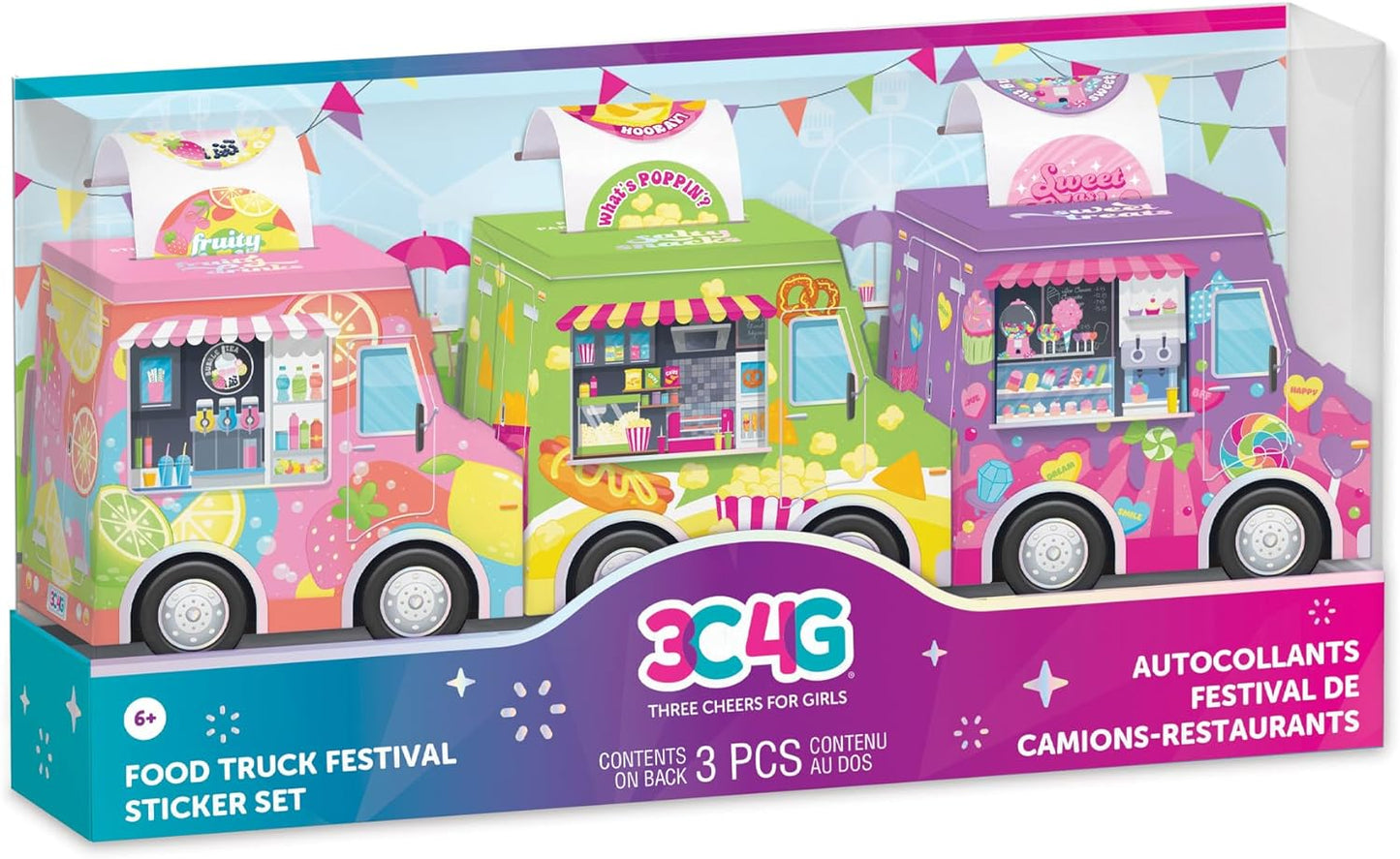 Food Truck Sticker Set