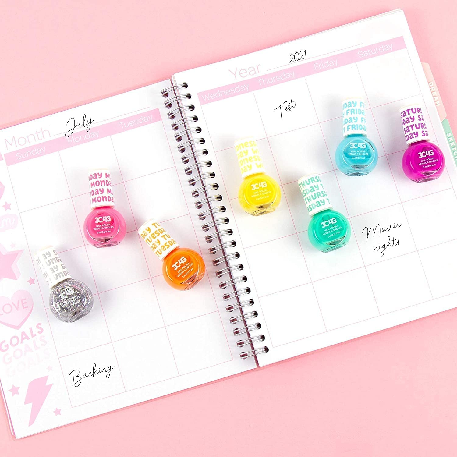 Days of Week Polish Set