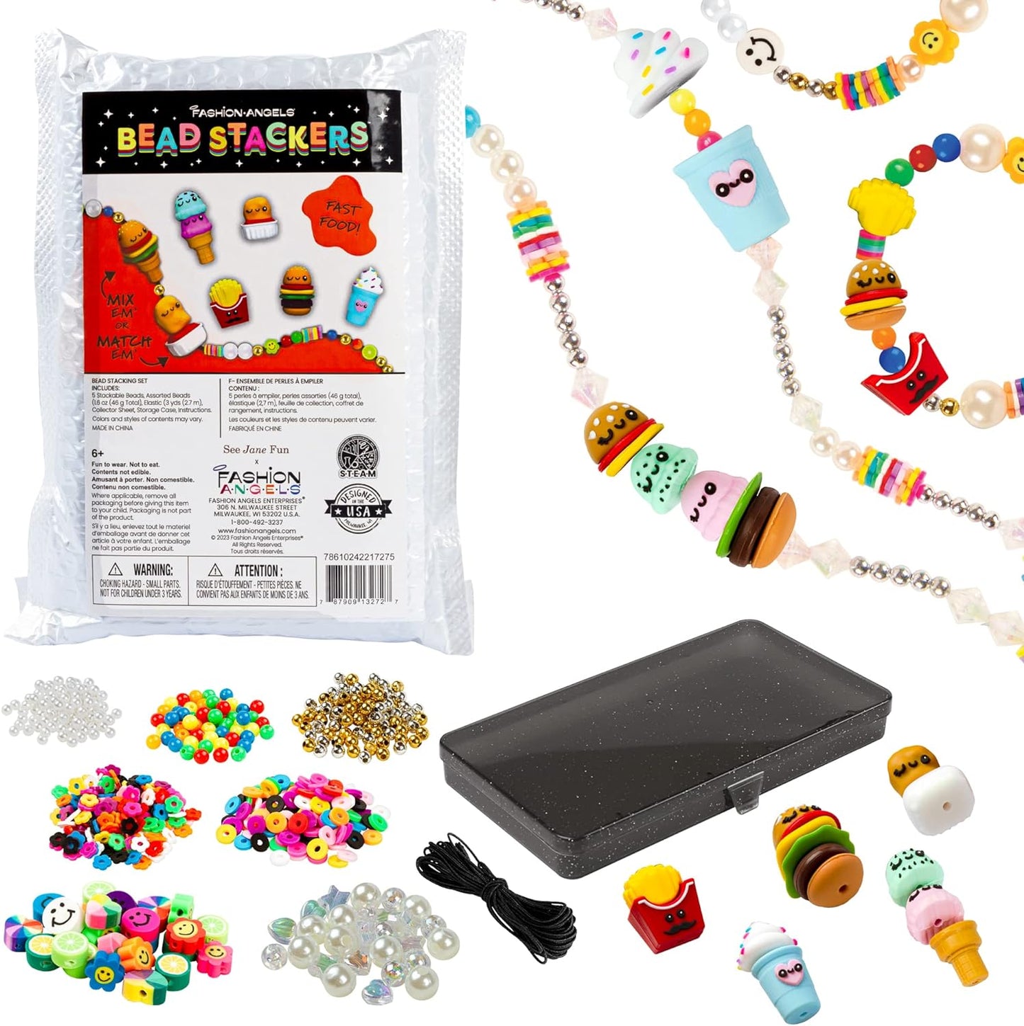 Stack Attack Bead Sticker