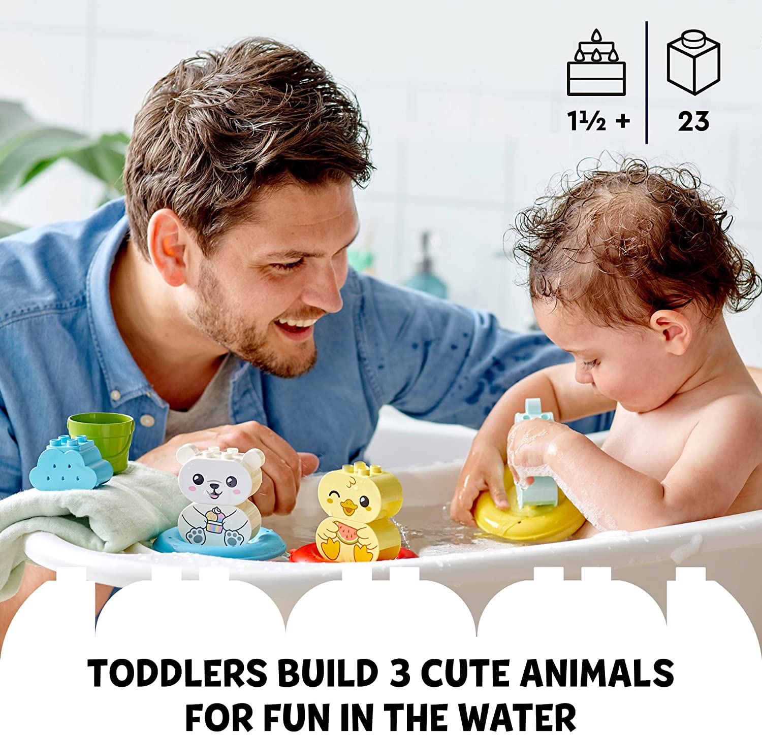 Duplo Bath Animal Train