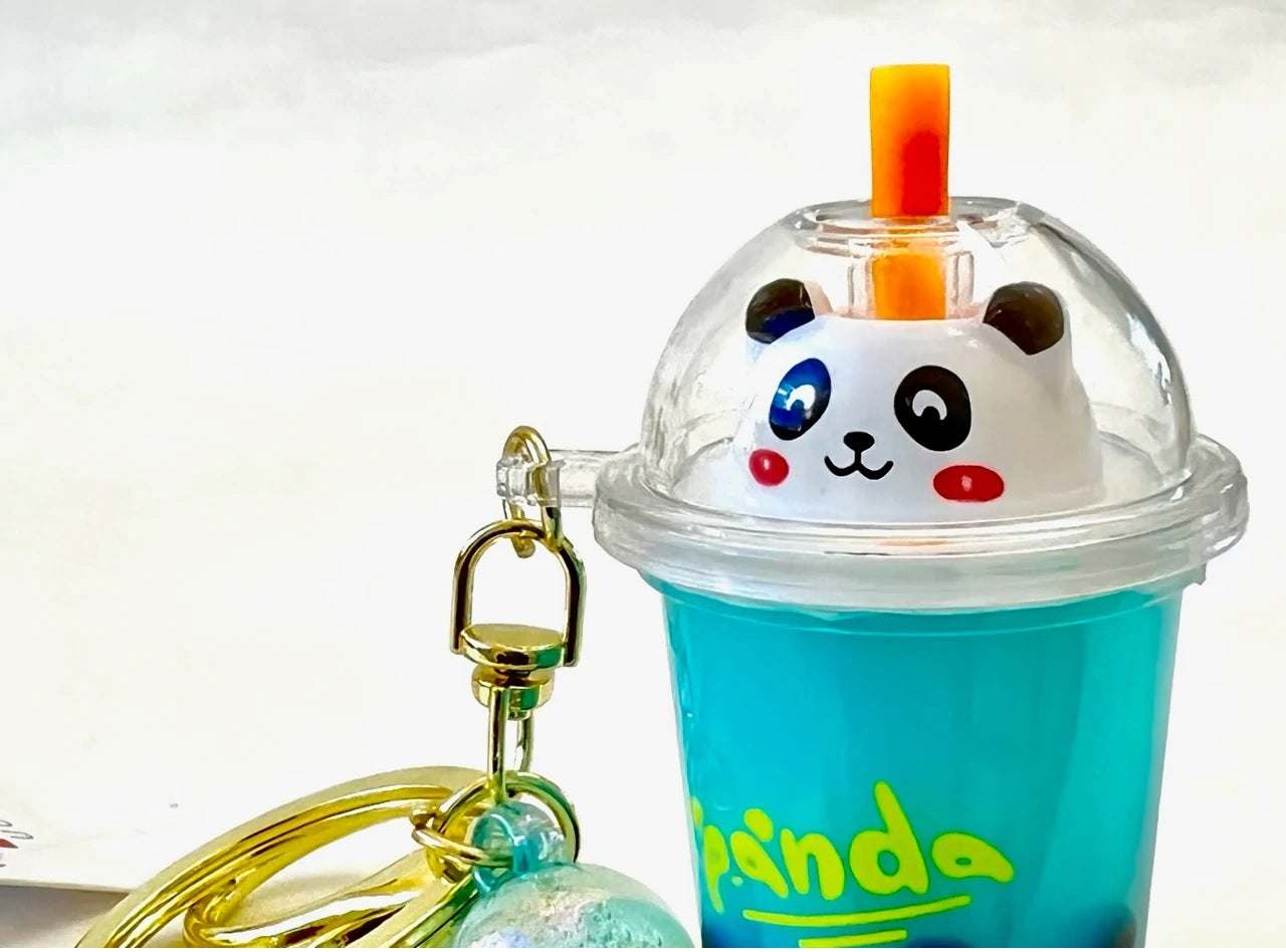 Panda Boba Tea Floaty Key