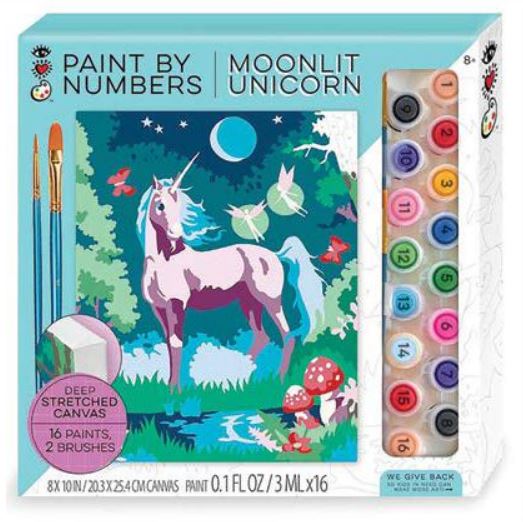 Paint by Number Unicorn M