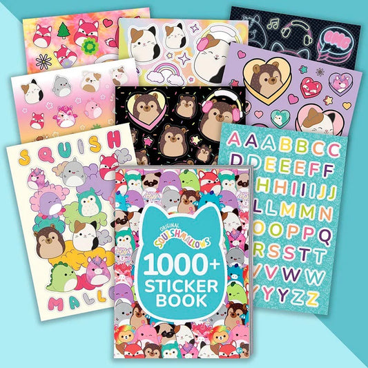 1000+ Squish Sticker Book