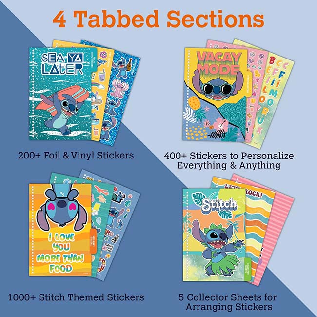 Stitch 1000 Sticker Book