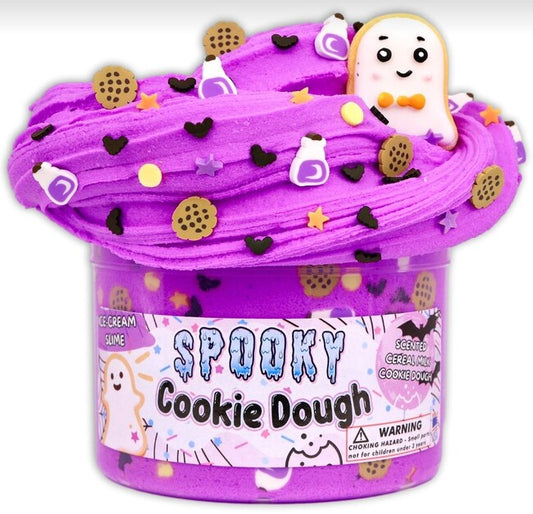 Spooky Cookie Dough Slime