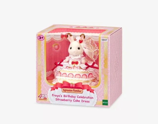 Freya's Birthday Celebration Strawberry Cake Dress-1
