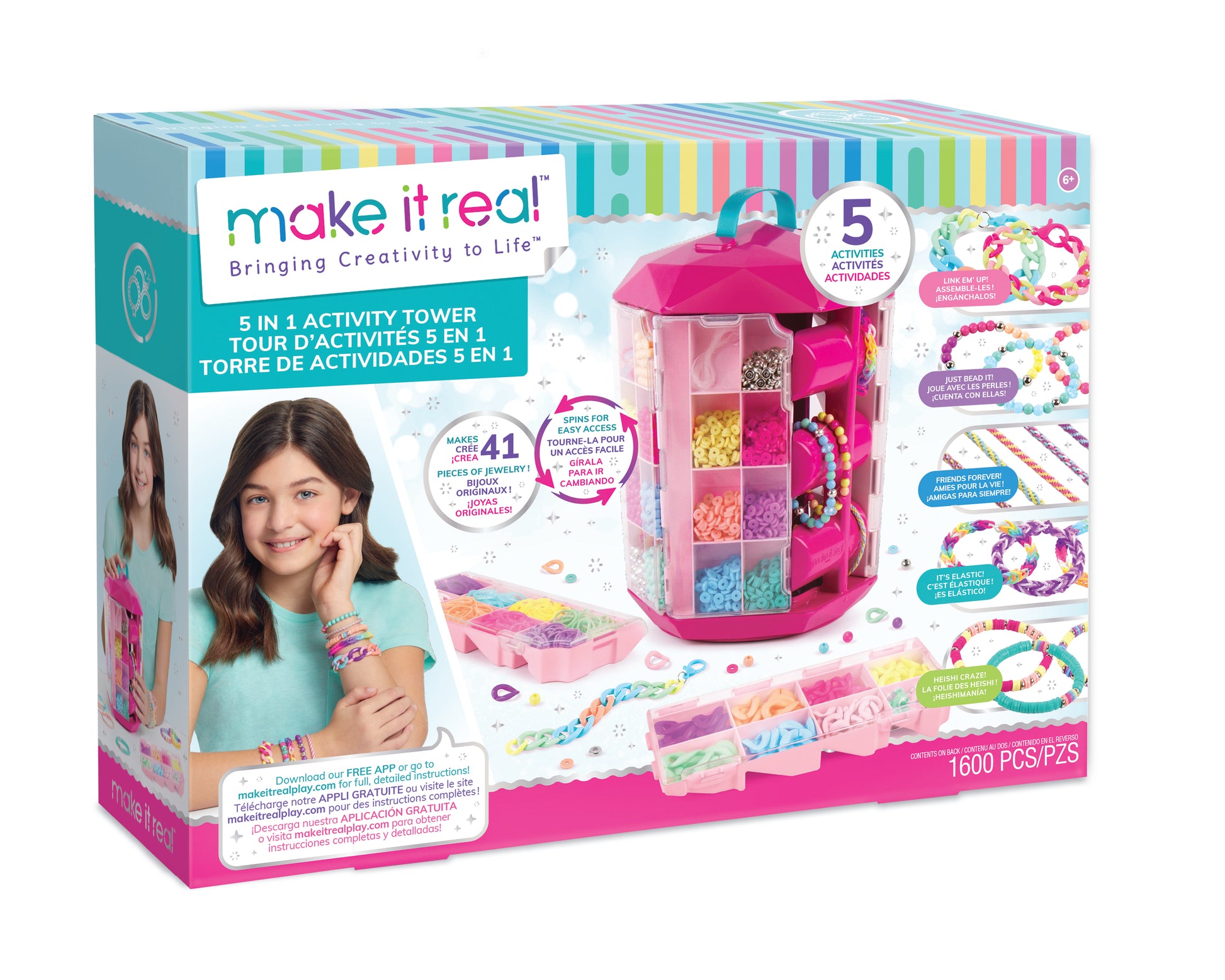 5 in 1 Activity Tower