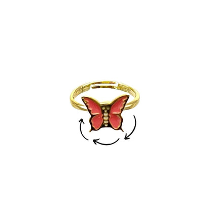 Fidget Ring Butterfly*fin
