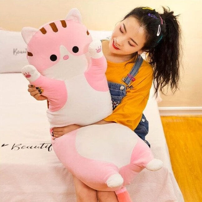 3 Ft Long Pink Tabby