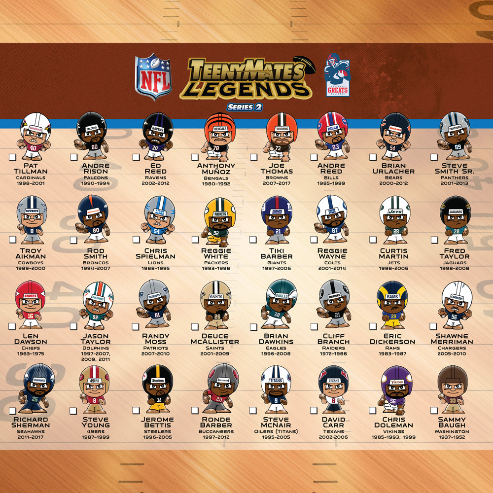 Teeny Mates Nfl Legnds 2