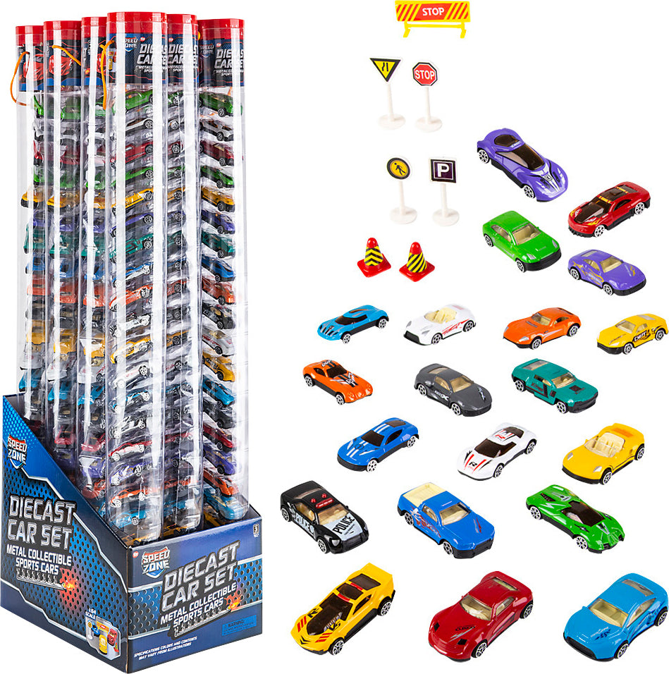Die Cast Car Tube Set*