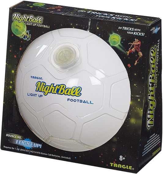 Night Soccer Ball White