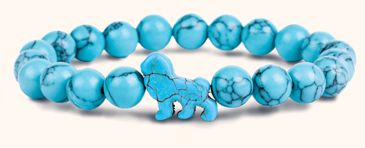 Lion Bracelet Sky Stone