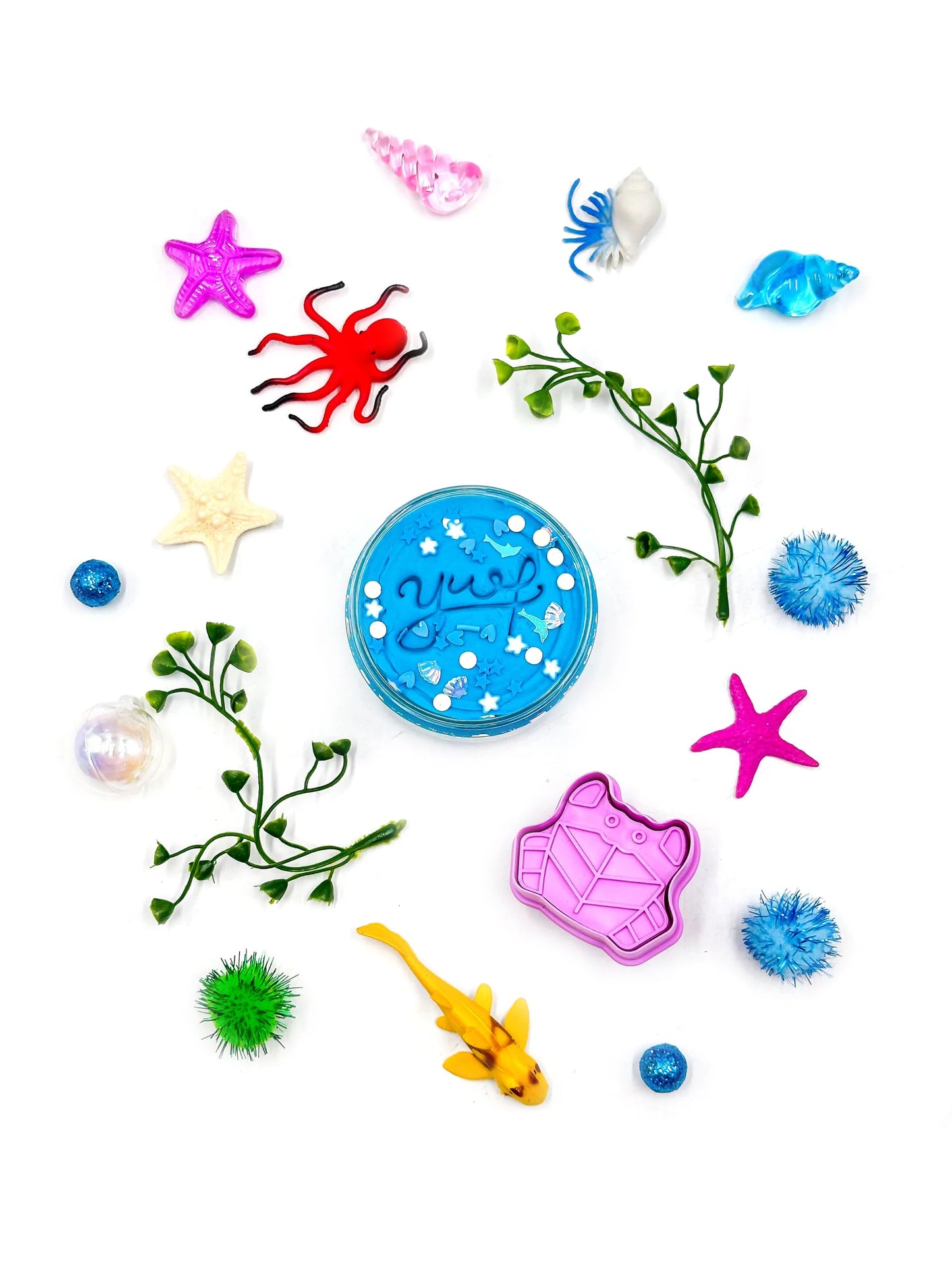 GRAB & GO DOUGH JARS OCEAN